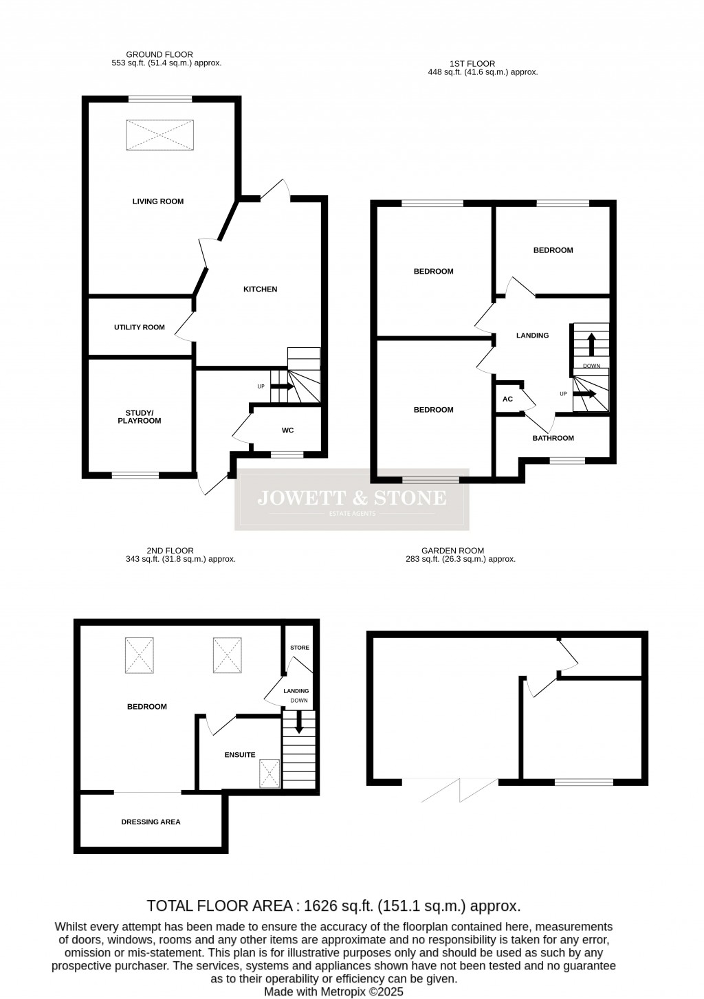 Floorplans For Enderby, Leicester