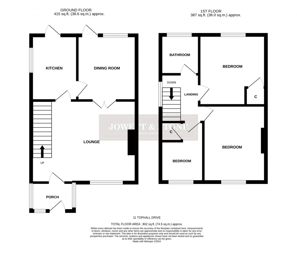 Floorplans For Countesthorpe, Leicester