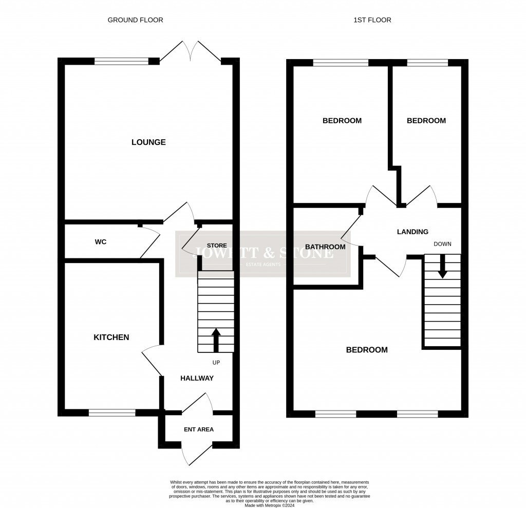 Floorplans For Paget Street, Leicester