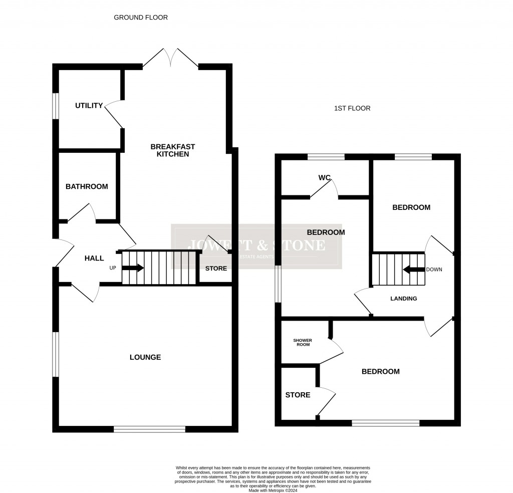 Floorplans For Cornwall Road, Wigston, Leicestershire