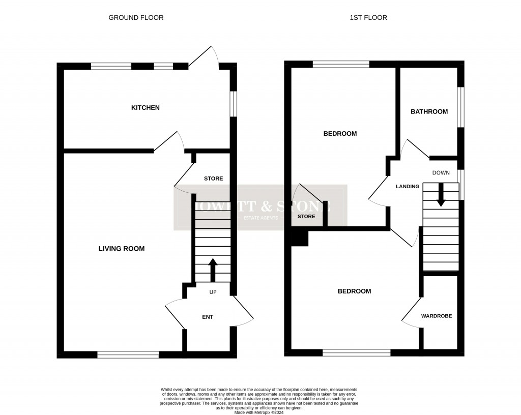 Floorplans For Featherstone Drive, Leicester