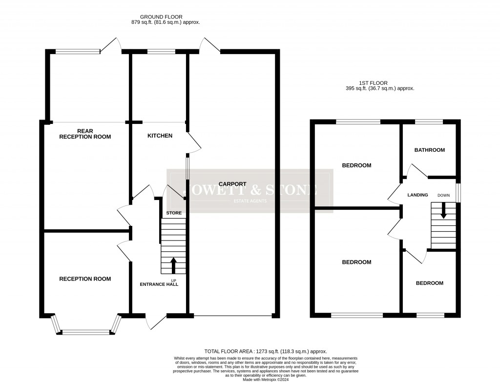 Floorplans For Rosamund Avenue, Leicester