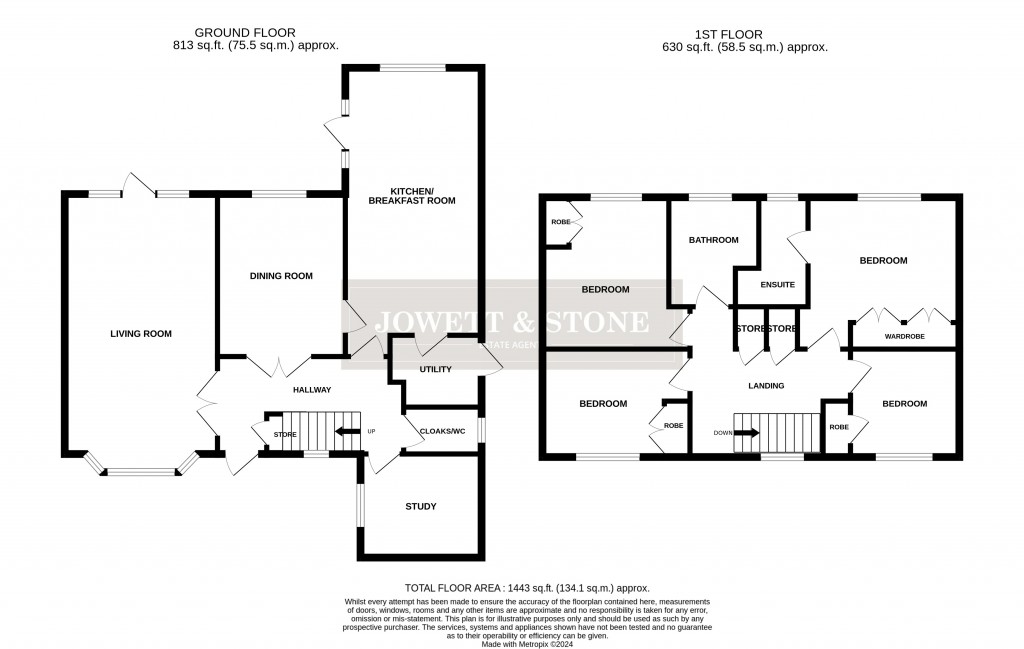 Floorplans For Whetstone, Leicester