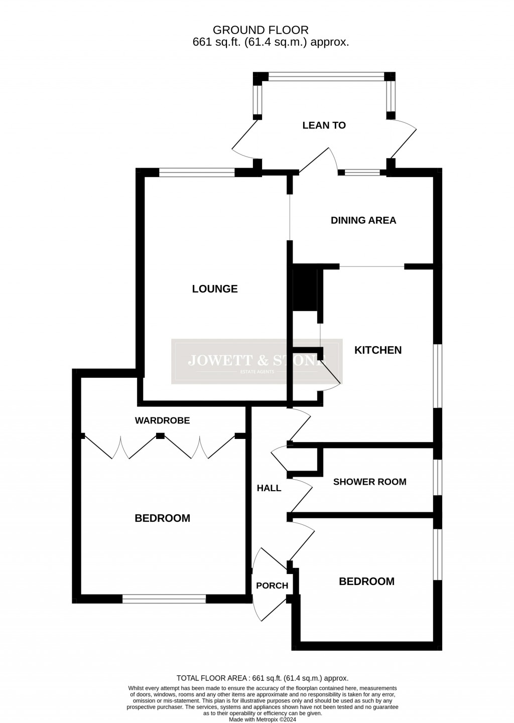 Floorplans For Penzance Avenue, Wigston, Leicestershire