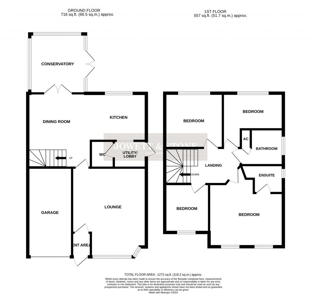 Floorplans For Whetstone, Leicester