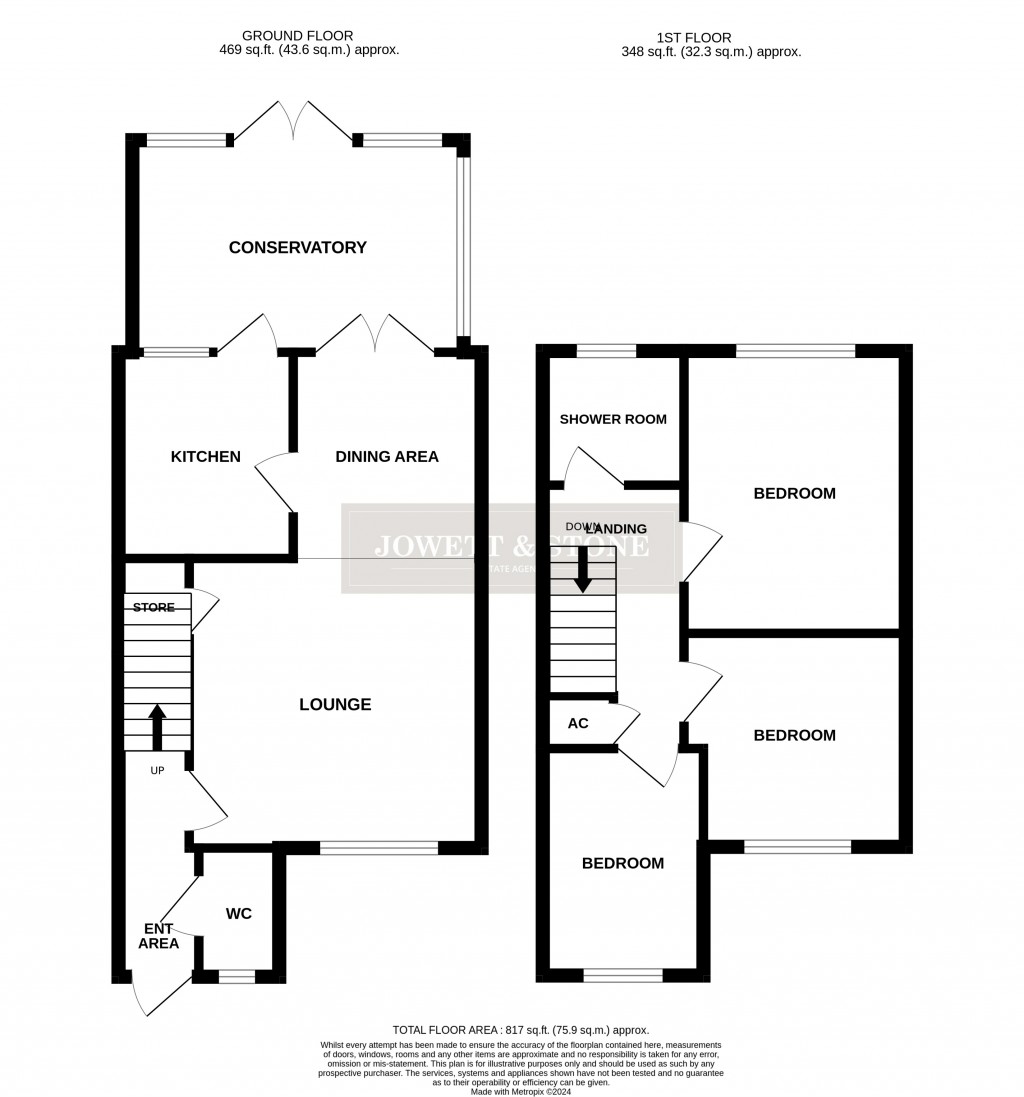 Floorplans For Whetstone, Leicester