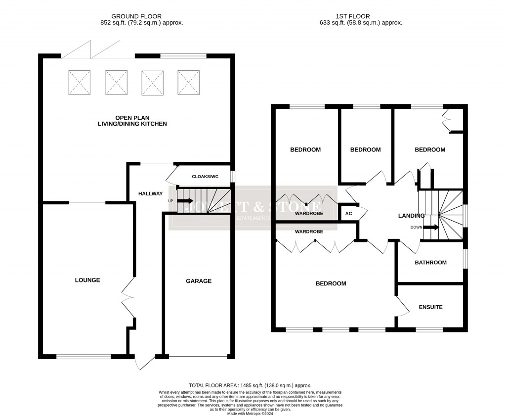 Floorplans For Countesthorpe, Leicester