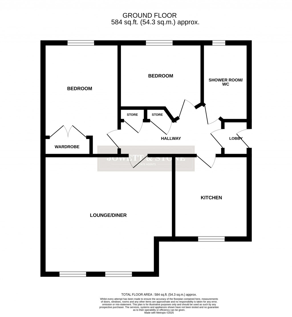 Floorplans For Lock Keeper Close, Wigston, Leicestershire