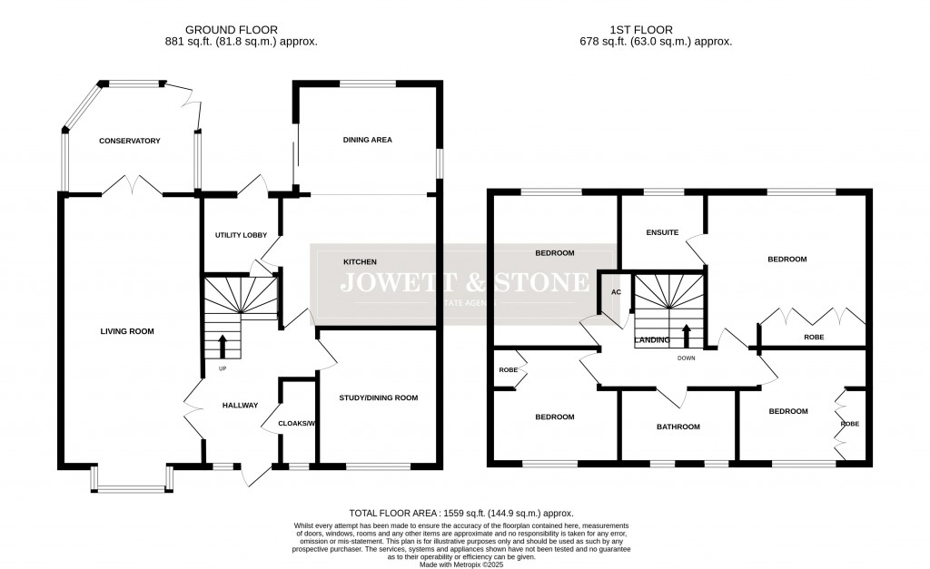 Floorplans For Whetstone, Leicester